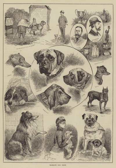 Exposition canine de Margate - Louis Wain